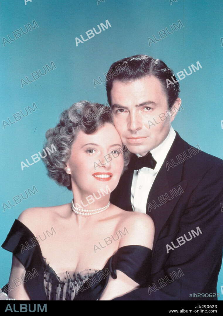 BARBARA STANWYCK and JAMES MASON in EAST SIDE, WEST SIDE, 1949, directed by MERVYN LEROY. Copyright M.G.M.