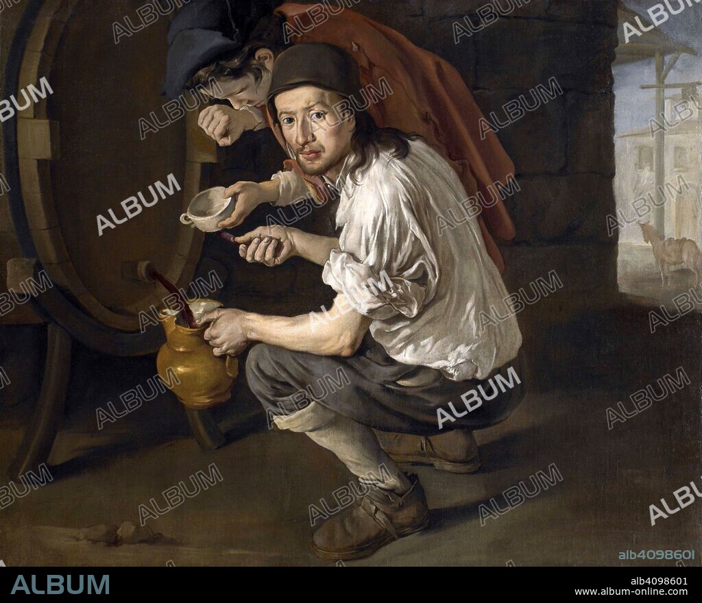 GIACOMO ANTONIO CERUTI. Gli spillatori di vino (Wine Tapping).
