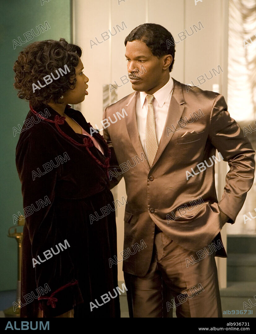 JAMIE FOXX and JENNIFER HUDSON in DREAMGIRLS, 2006, directed by BILL CONDON. Copyright DREAMWORKS/PARAMOUNT PICTURES / JAMES, DAVID.