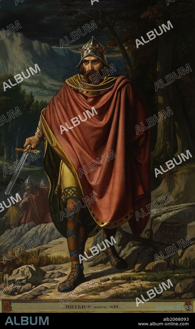 Benito Soriano Murillo / 'Witteric', Middle 19th century, Spanish School, Canvas, 224 cm x 140 cm, P06094.