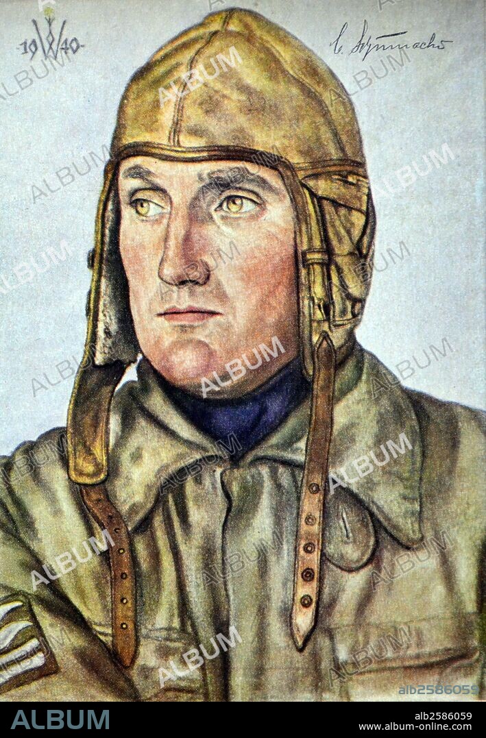 Generalmajor Carl-Alfred (August) Schumacher 1896 -1967. During World War II, Schumacher served in the German Luftwaffe, commanding the Jagdgeschwader 1 (JG 1) fighter wing..