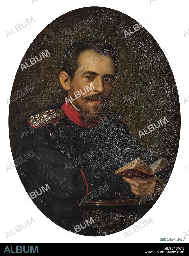 ANONYMOUS. Portrait of Duke Wilhelm Eugen of Württemberg (1846-1877).