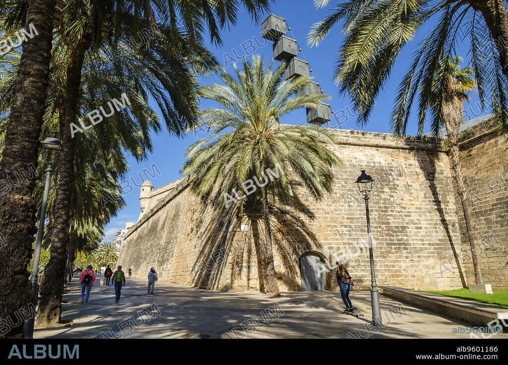 Baluarte de Sant Pere, siglo XVI , recinto renacentista, Palma, Mallorca, balearic islands, Spain.