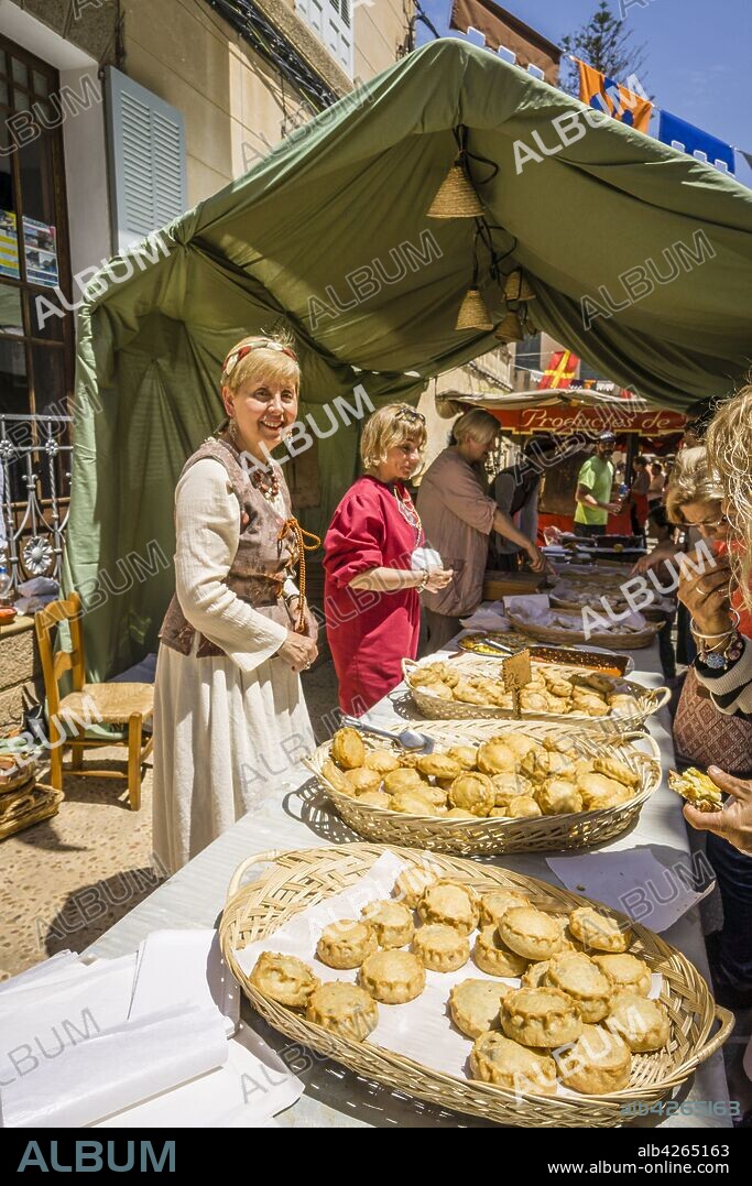 mallorca pies, Panades, Capdepera Medieval Fair, Mercat Medieval, Capdepera, Mallorca, balearic islands, spain, europe.