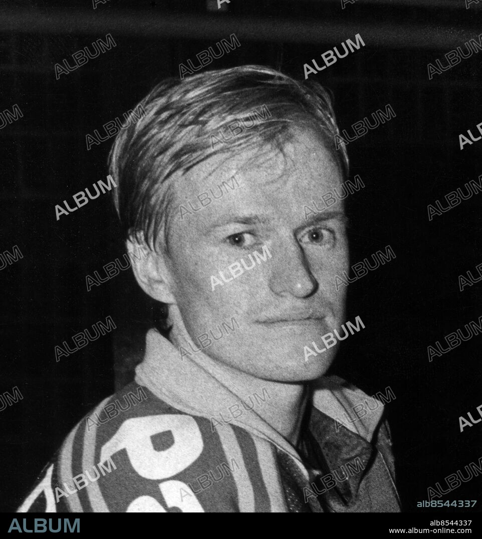 ARKIV 19830917.. Håkan Eriksson, ishockeyspelare, som slog igenom i Skellefteå AIK och vann SM-guld 1978. Han värvades av Djurgården, där det också blev ett SM-guld, 1983, och tog brons vid OS i Lake Placid 1980 och i Sarajevo 1984.. Foto: Anders Holmström / SvD / TT / Kod: 11014.