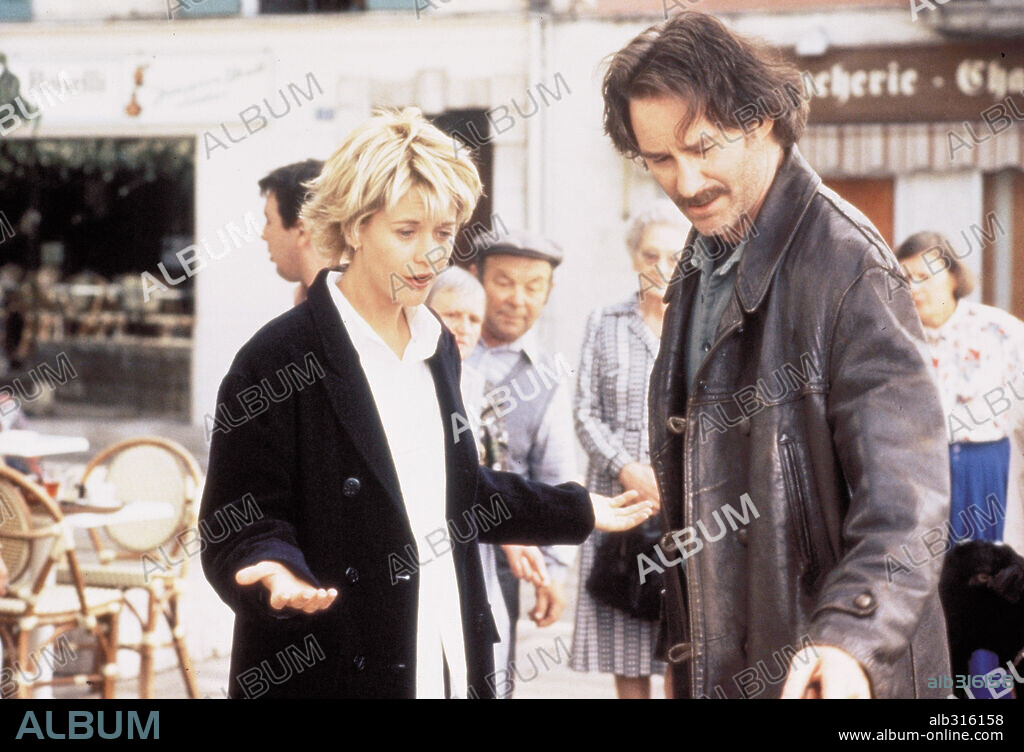 KEVIN KLINE and MEG RYAN in FRENCH KISS, 1995, directed by LAWRENCE KASDAN. Copyright 20TH CENTURY FOX.