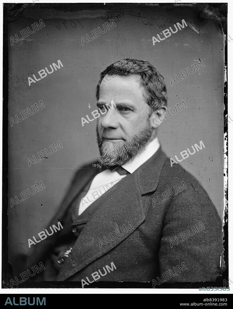 Davis, Hon. Henry Gassaway of W.VA, between 1865 and 1880. [Businessman, politician: from humble beginnings, Davis built a career in coal and timber, and became a millionaire].