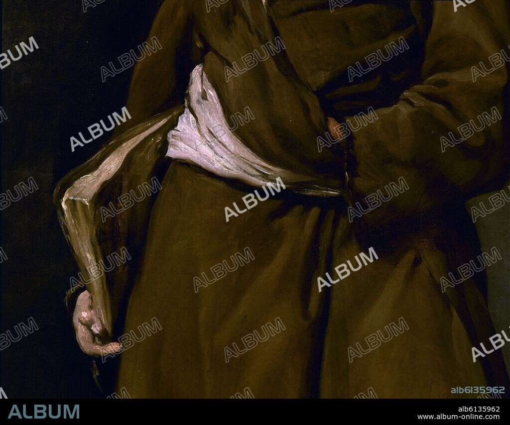 DIEGO VELAZQUEZ (1599-1660). ESOPO - DETALLE - HACIA 1638 - OLEO/LIENZO - 179x94 cm - BARROCO ESPAÑOL - NP 1206 - CONJUNTO 18212.