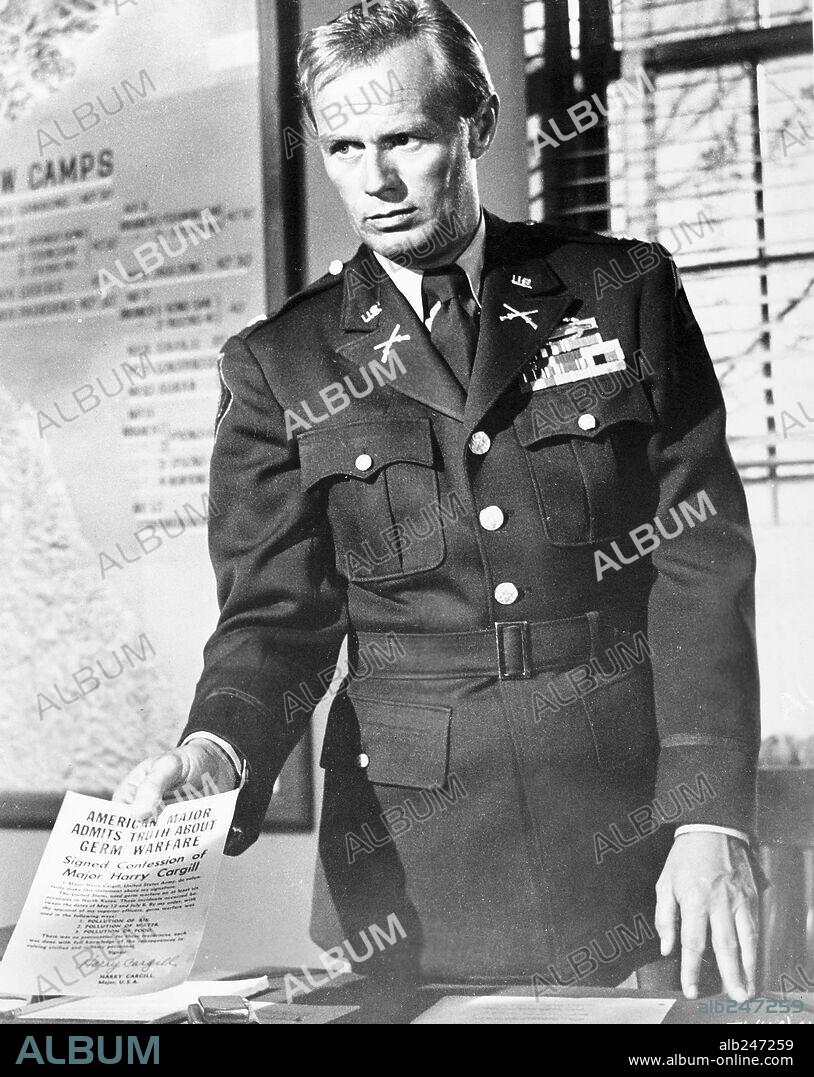 RICHARD WIDMARK in TIME LIMIT, 1957, directed by KARL MALDEN. Copyright UNITED ARTISTS.