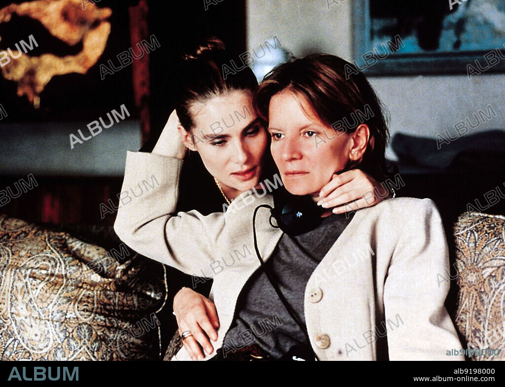 EMMANUELLE SEIGNER and NICOLE GARCIA in PLACE VENDOME, 1998, directed by NICOLE GARCIA. Copyright LES FILMS ALAIN SARDE.