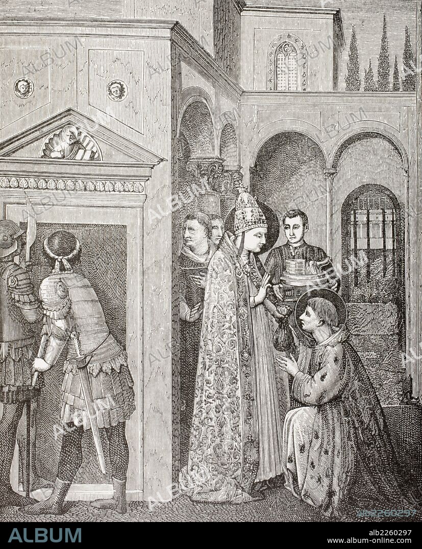 Pope Sixtus Ii Or Pope Saint Sixtus Ii.