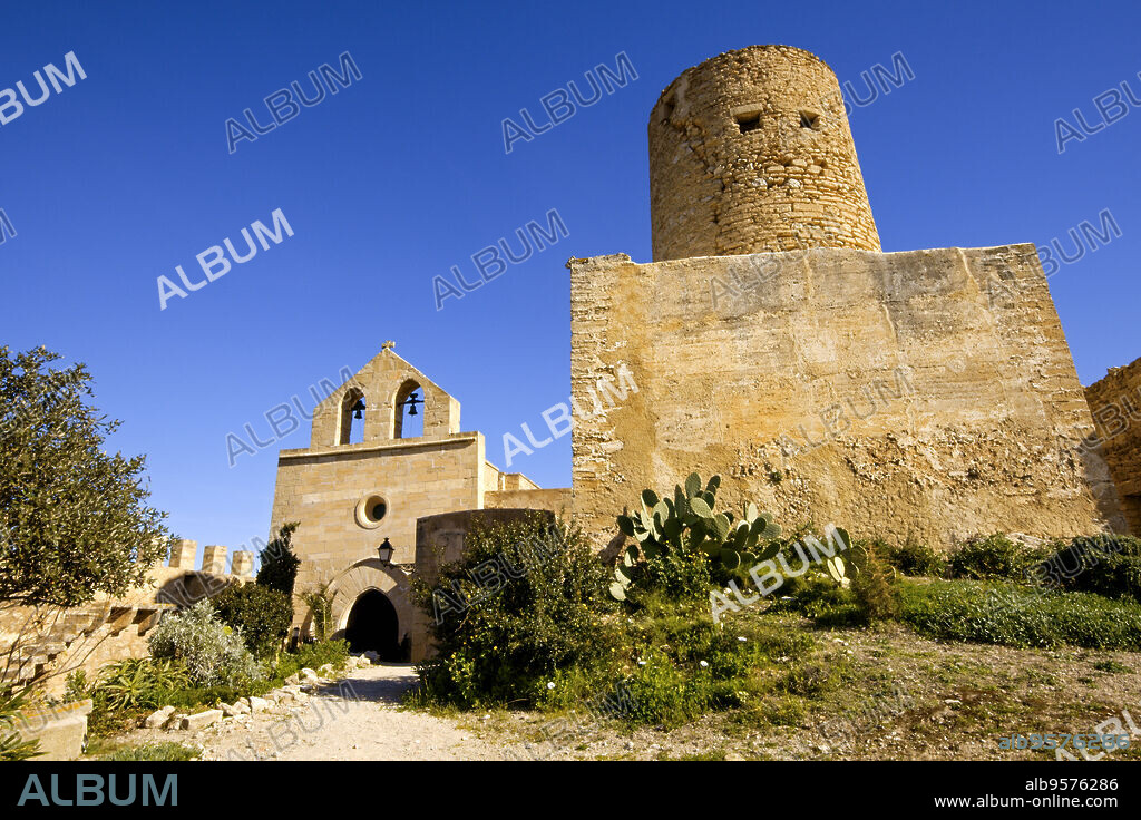 Castillo de Capdepera (s.XII-XIV).Capdepera.Comarca de Llevant. Mallorca. Baleares.España.