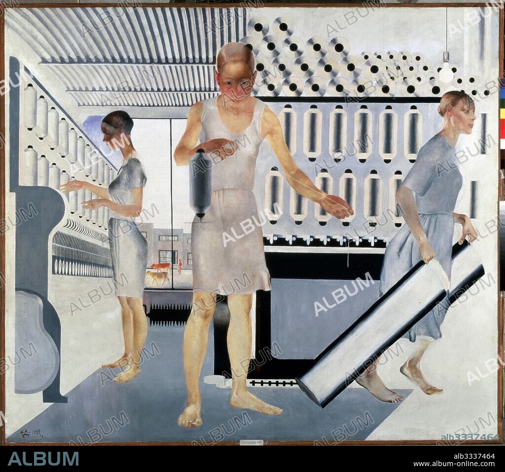ALEXANDER DEINEKA. Textile Workers.