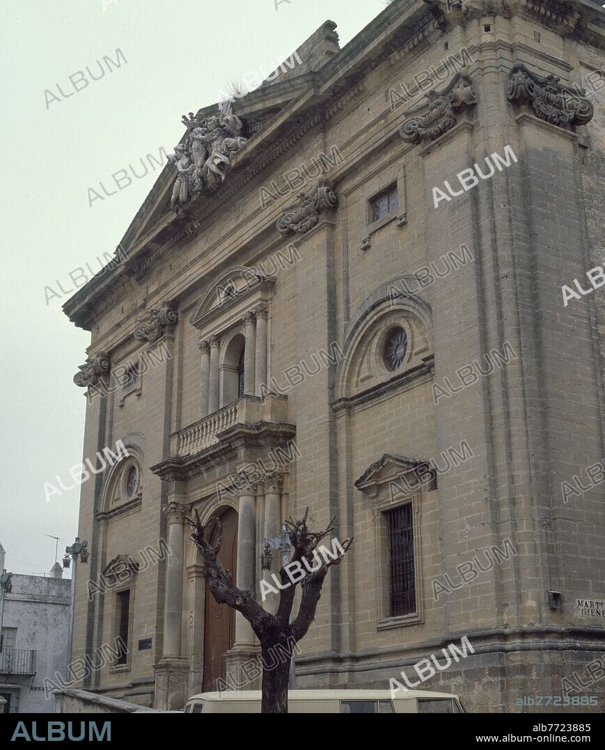 CYON Y BENJUMEA. IGLESIA DE SAN JUAN BAUTISTA-1773/1820-ARQUITECTURA NEOCLASICA.