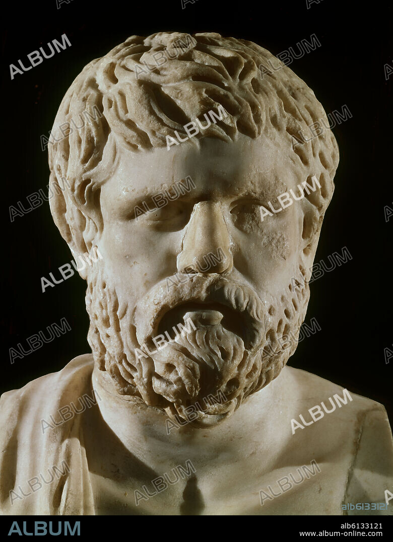 AUTOR LIBRE 01307. Xenophon (430 - 355 BC) . Greek historian, military serviceman, and philosopher.. Madrid, El Prado.