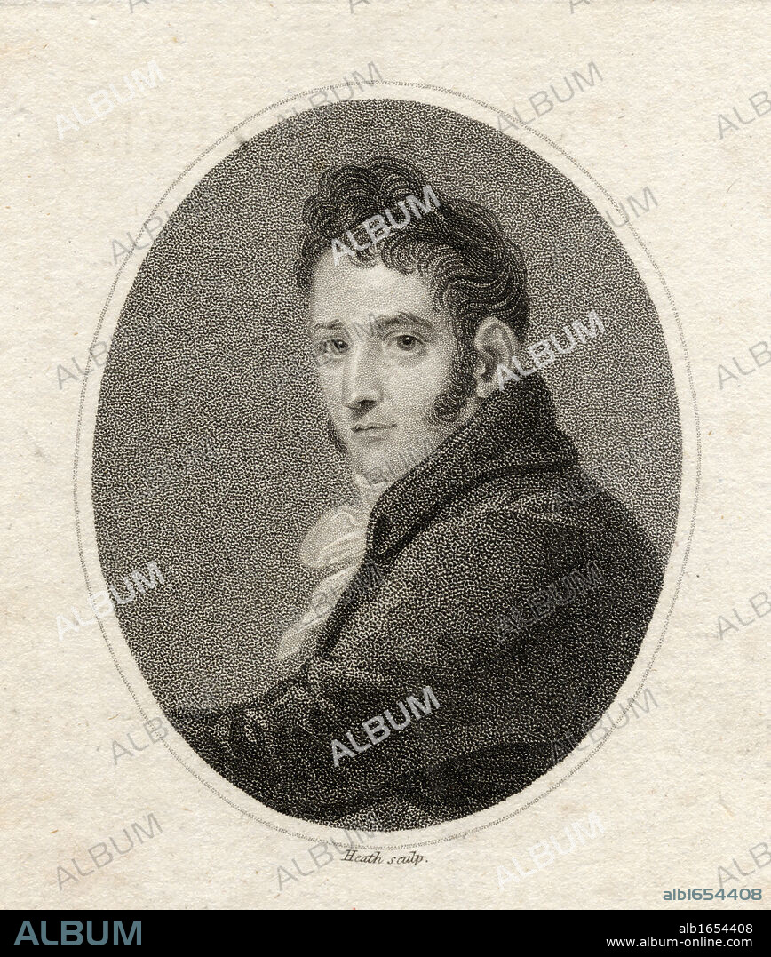 Lucien Bonaparte, 1775-1840. Younger brother of Napoleon. 19th century print engraved for The Lady´s Magazine. Engraved by Heath.