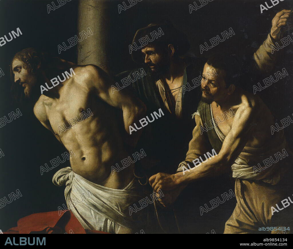 Caravaggio/ Christ at the Column, oil on canvas, 1598, 106x140 cm.