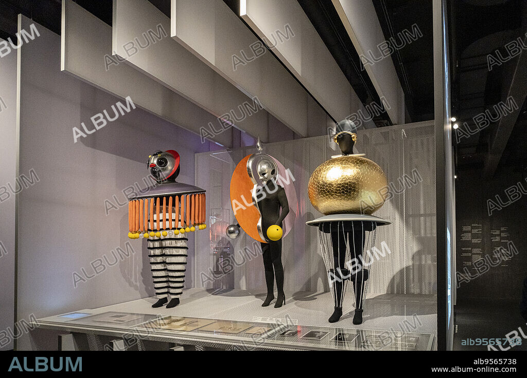 Fritz Langs Metropolis, bauhaus museum, Dessau, Federal Republic of Germany.
