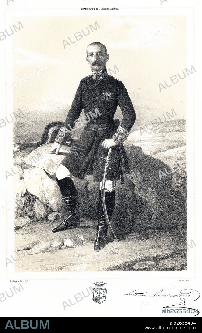 Antonio Ros de Olano (1808-1886), escritor romántico y militar español.