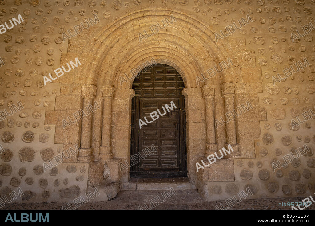 Iglesia de San Miguel , 1081, San Esteban de Gormaz, Soria, Comunidad Autónoma de Castilla, Spain, Europe.