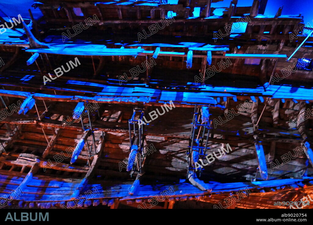 The Mary Rose is a carrack-type warship of the English Tudor navy of King Henry VIII. After serving for 33 years in several wars against France, Scotland, and Brittany and after being substantially rebuilt in 1536, she saw her last action on 19 July 1545.