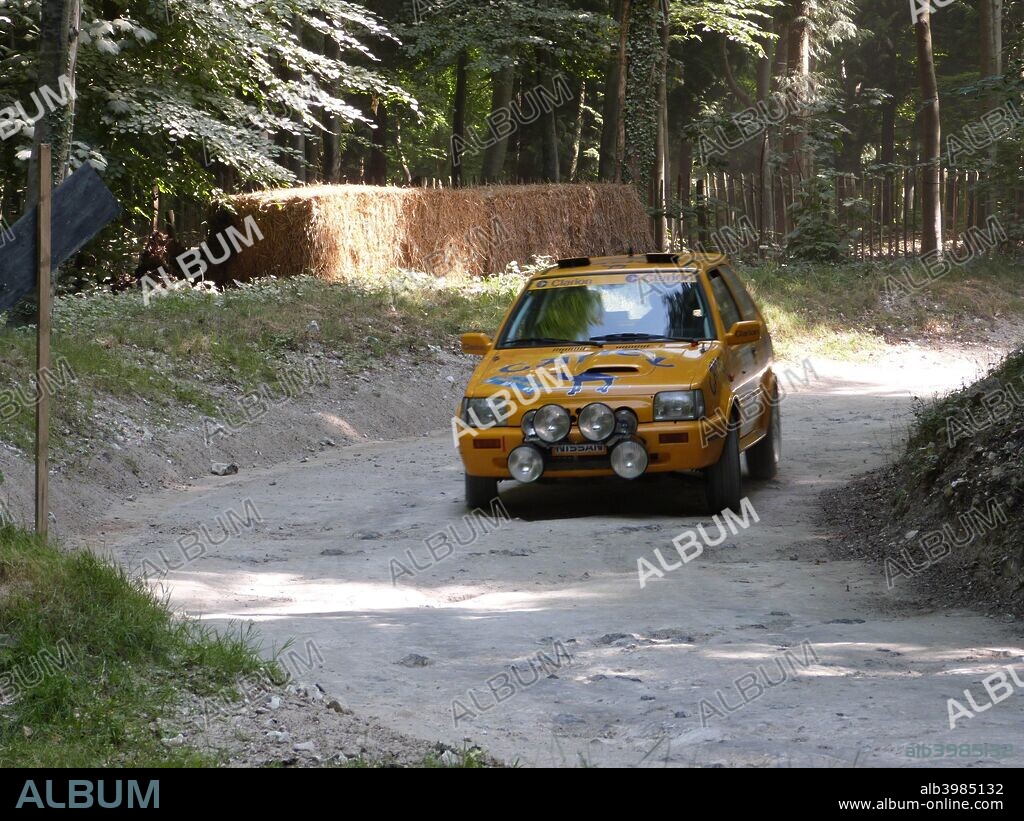Nissan Micra Camel Rally Car Goodwood Festival of Speed 2013.