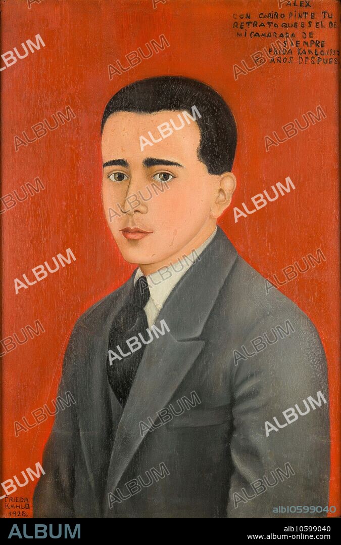 FRIDA KAHLO. Portrait of Alejandro Gómez Arias.
