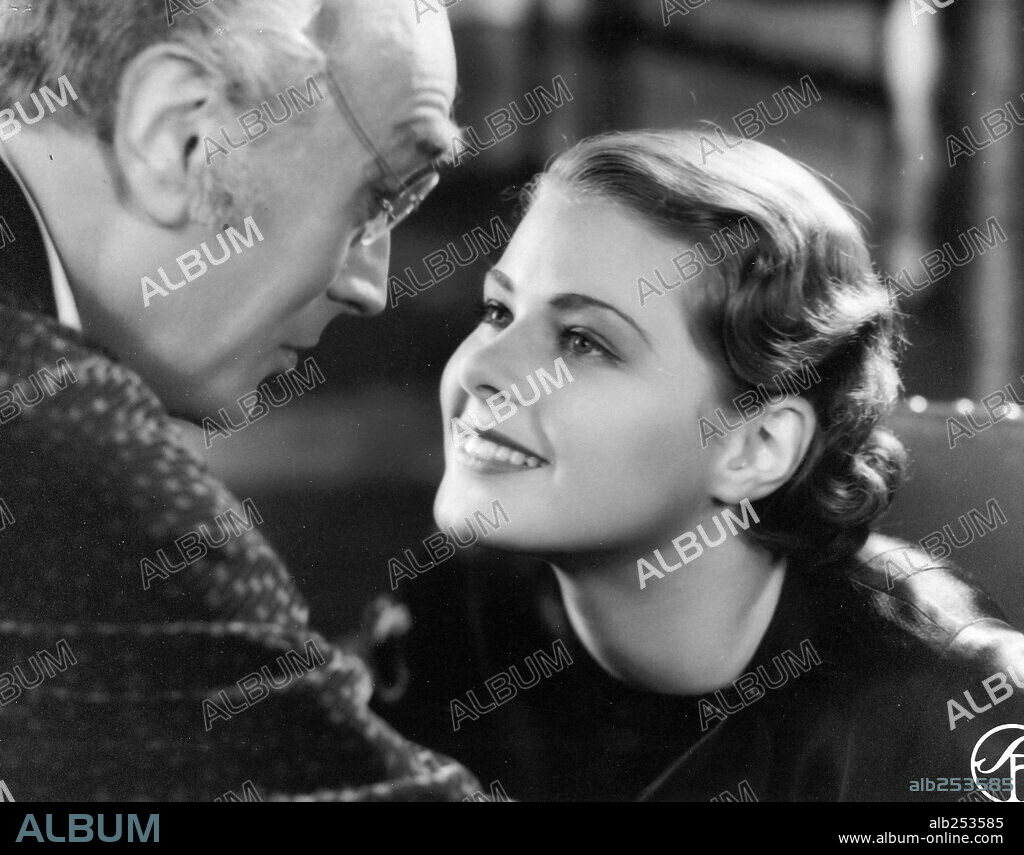 GOSTA EKMAN and INGRID BERGMAN in SWEDENHIELMS FAMILY, 1935 (SWEDENHIELMS), directed by GUSTAV MOLANDER. Copyright SVENSK FILMINDUSTRI.