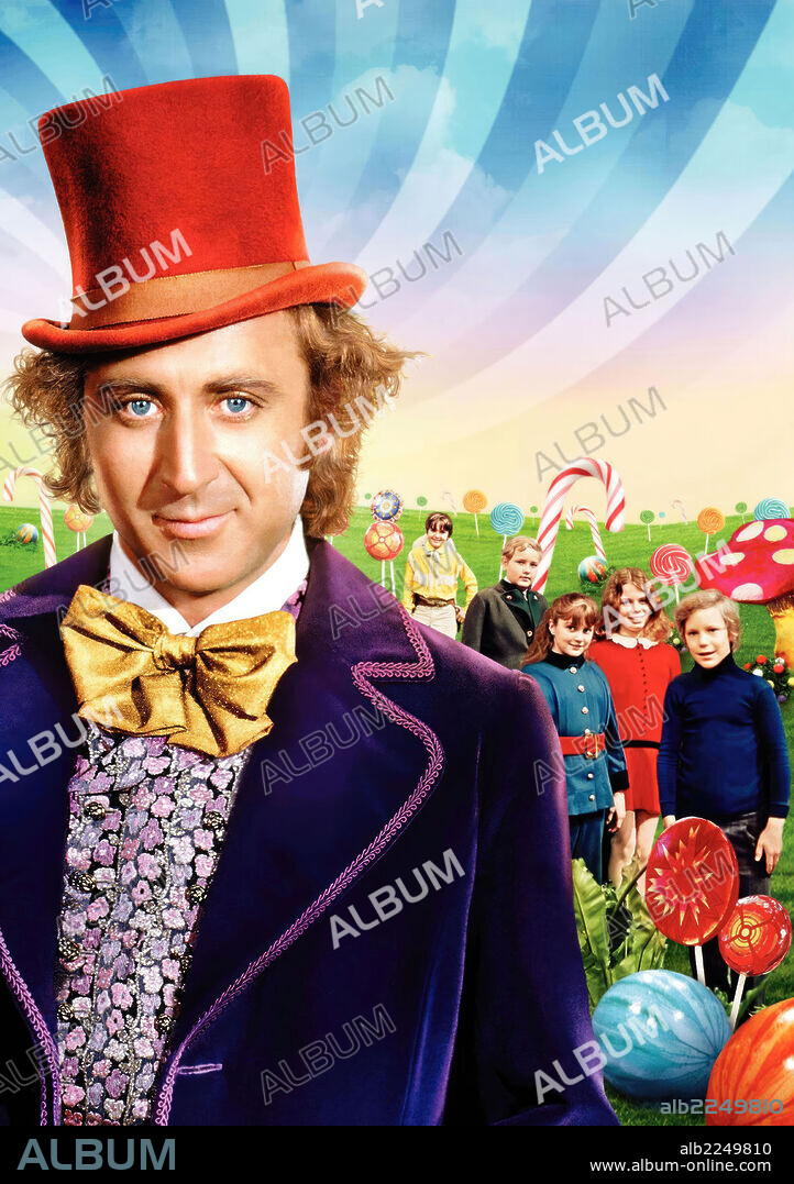 GENE WILDER dans WILLY WONKA & THE CHOCOLATE FACTORY, 1971, réalisé par MEL STUART. Copyright PARAMOUNT PICTURES.
