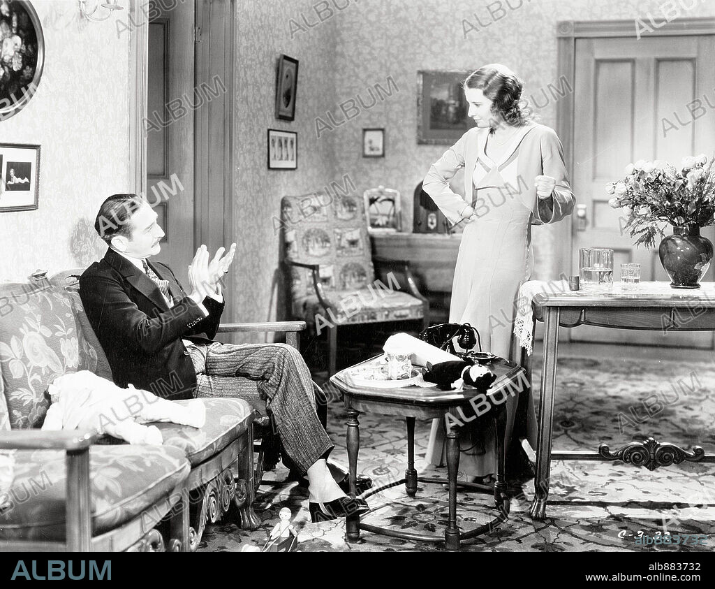 ADOLPHE MENJOU en AMOR PROHIBIDO, 1932 (FORBIDDEN), dirigida por FRANK CAPRA. Copyright COLUMBIA PICTURES.
