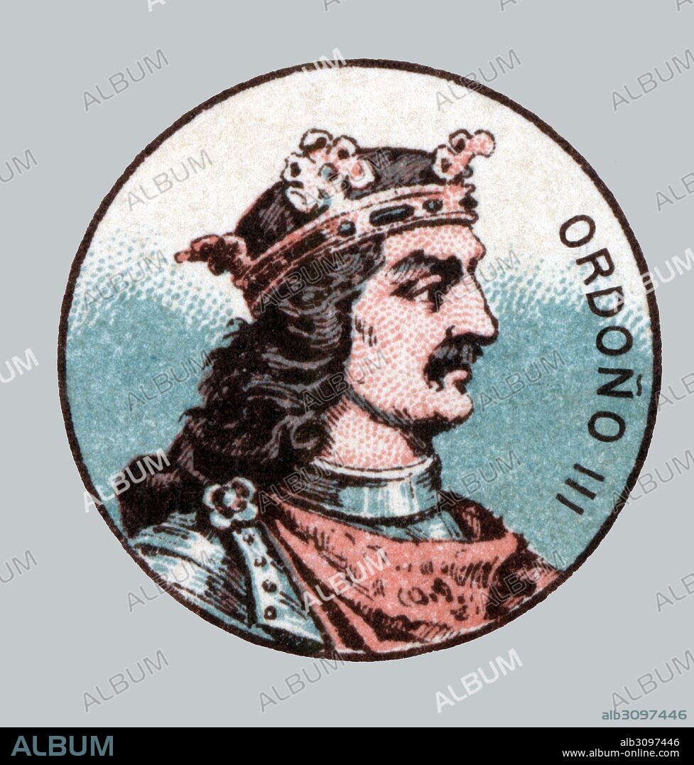 España. Edad media. Ordoño III (925956), rey de León del 951 al 956