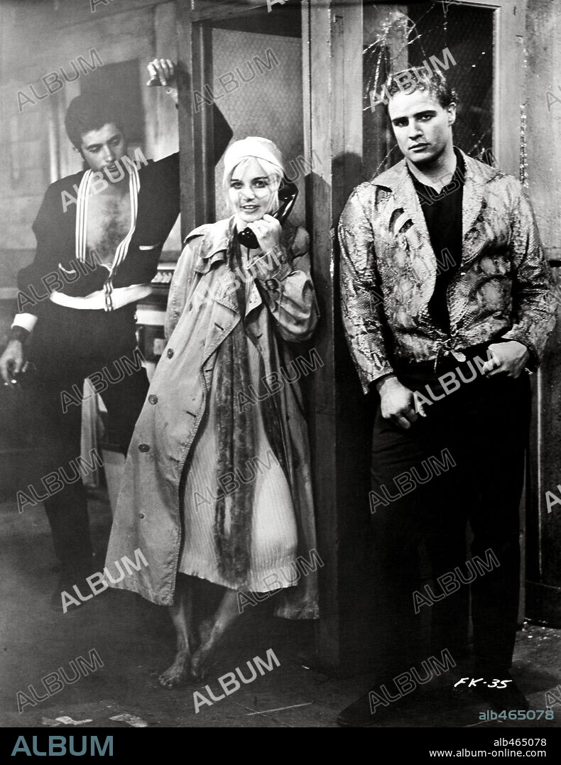 JOANNE WOODWARD y MARLON BRANDO en PIEL DE SERPIENTE, 1959 (THE FUGITIVE KIND), dirigida por SIDNEY LUMET. Copyright UNITED ARTISTS.