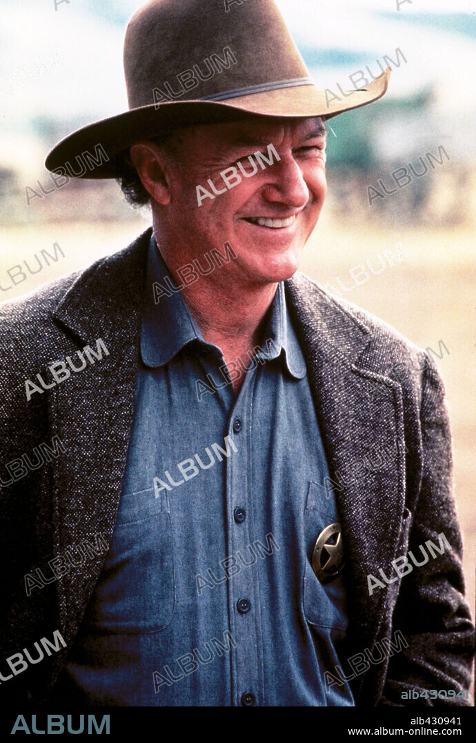 GENE HACKMAN en SIN PERDÓN, 1992 (UNFORGIVEN), dirigida por CLINT EASTWOOD. Copyright WARNER BROTHERS.