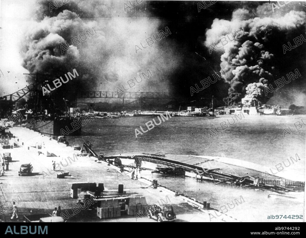 On December 7, 1941, the port of Pearl Harbor was attacked by surprise by Japanese aviation, which led to the entry of the United States into the War.