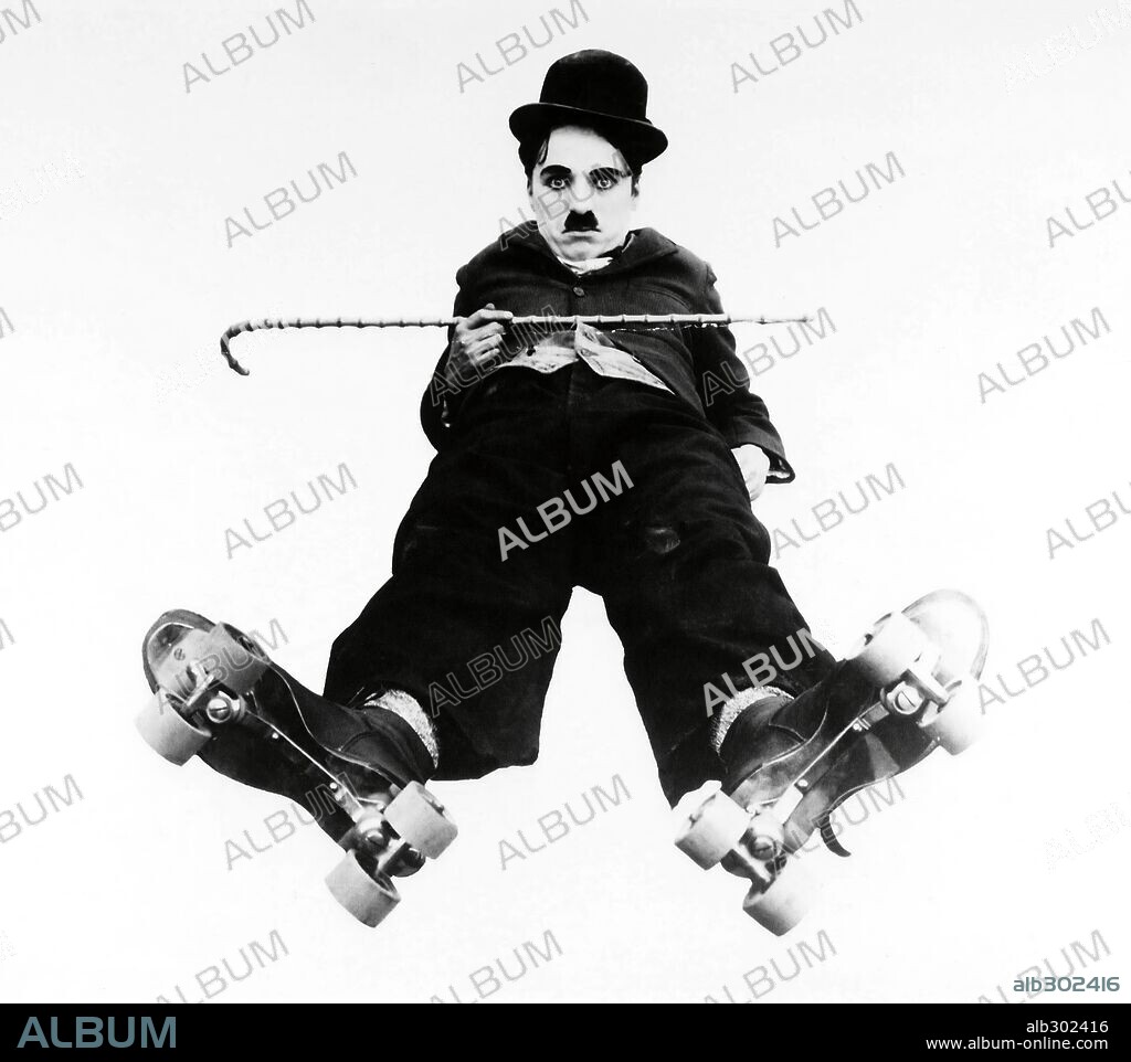 CHARLIE CHAPLIN in THE RINK, 1916, directed by CHARLES CHAPLIN. Copyright LONE STAR/MUTUAL FILM.