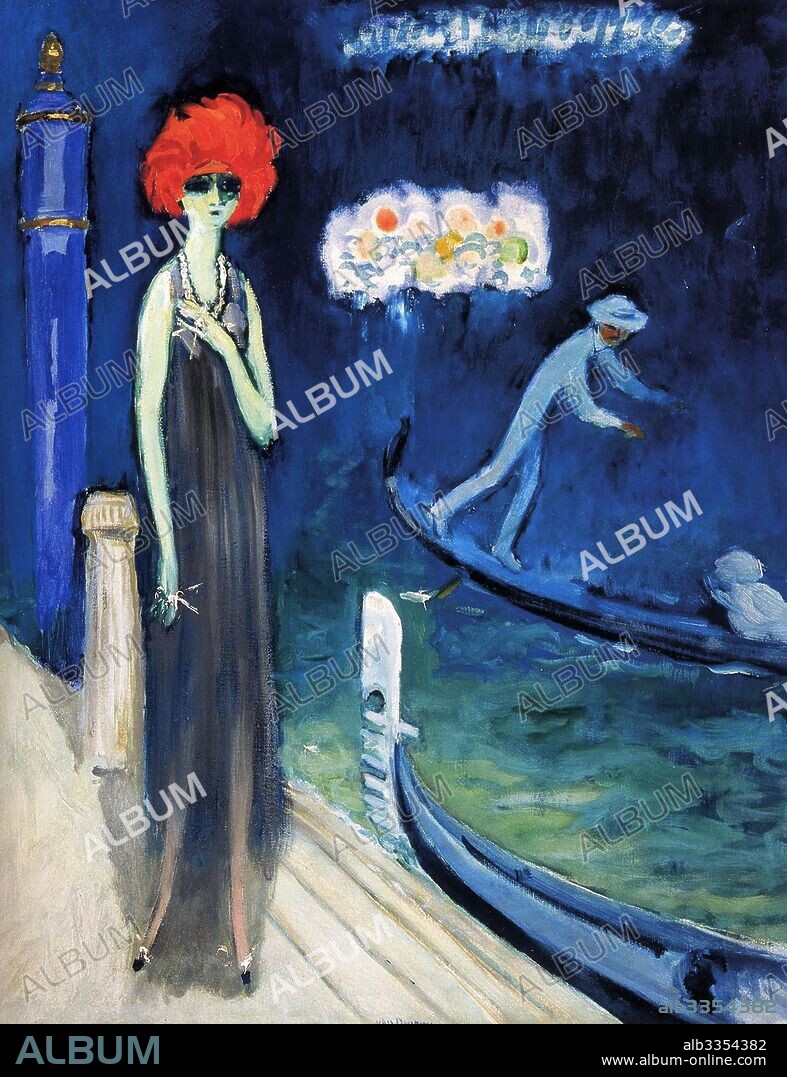 KEES VAN DONGEN. The Quai, Venice.