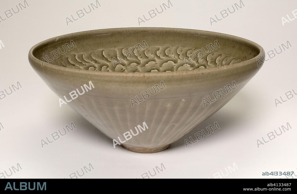 Deep Conical Bowl with Cloudlike Petals. China. Date: 1050-1127
