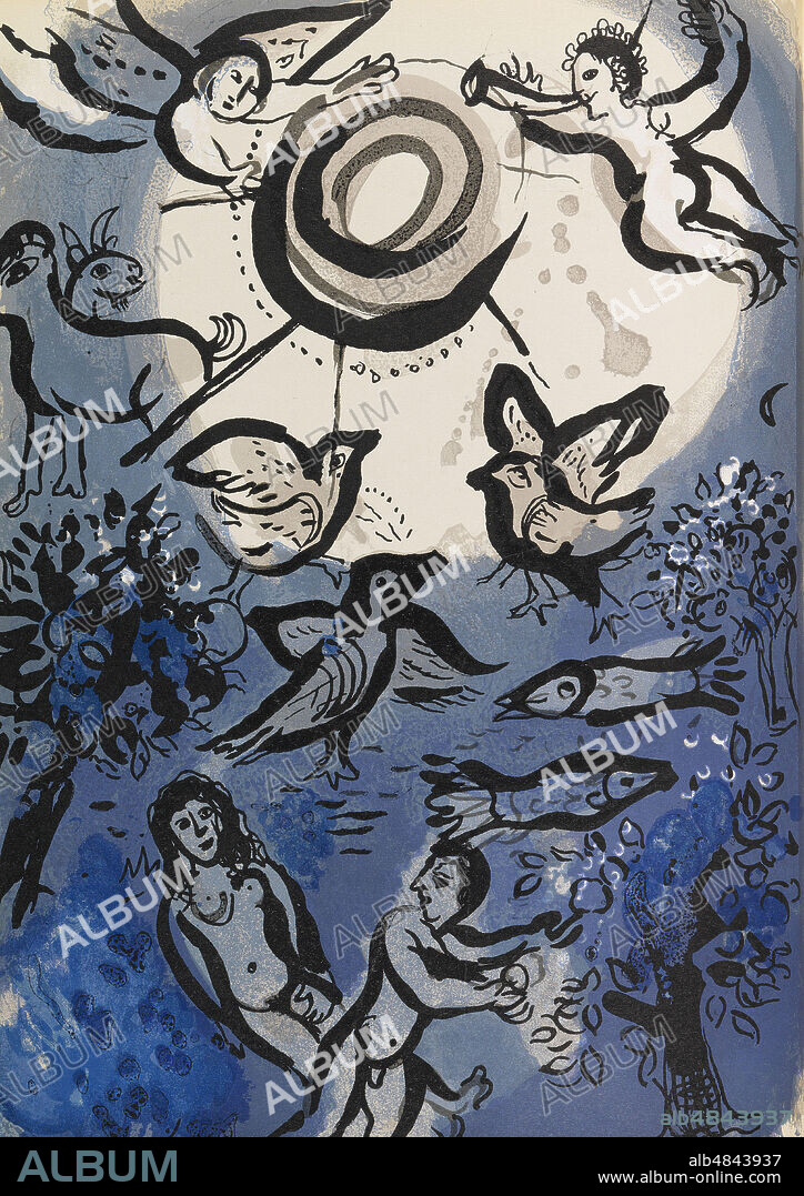 MARC CHAGALL. Dessins pour la Bible.