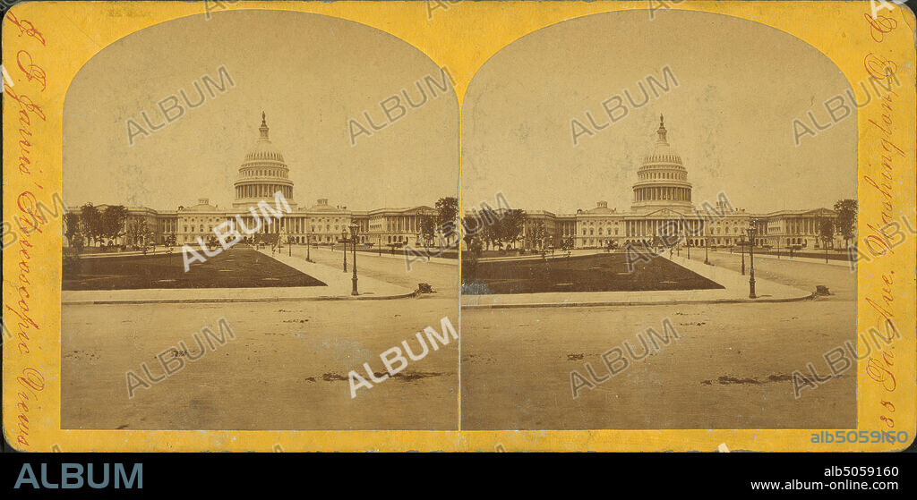 The U.S. Capitol., Jarvis, J. F. (John F.) (b. 1850), Washington (D.C.), United States.
