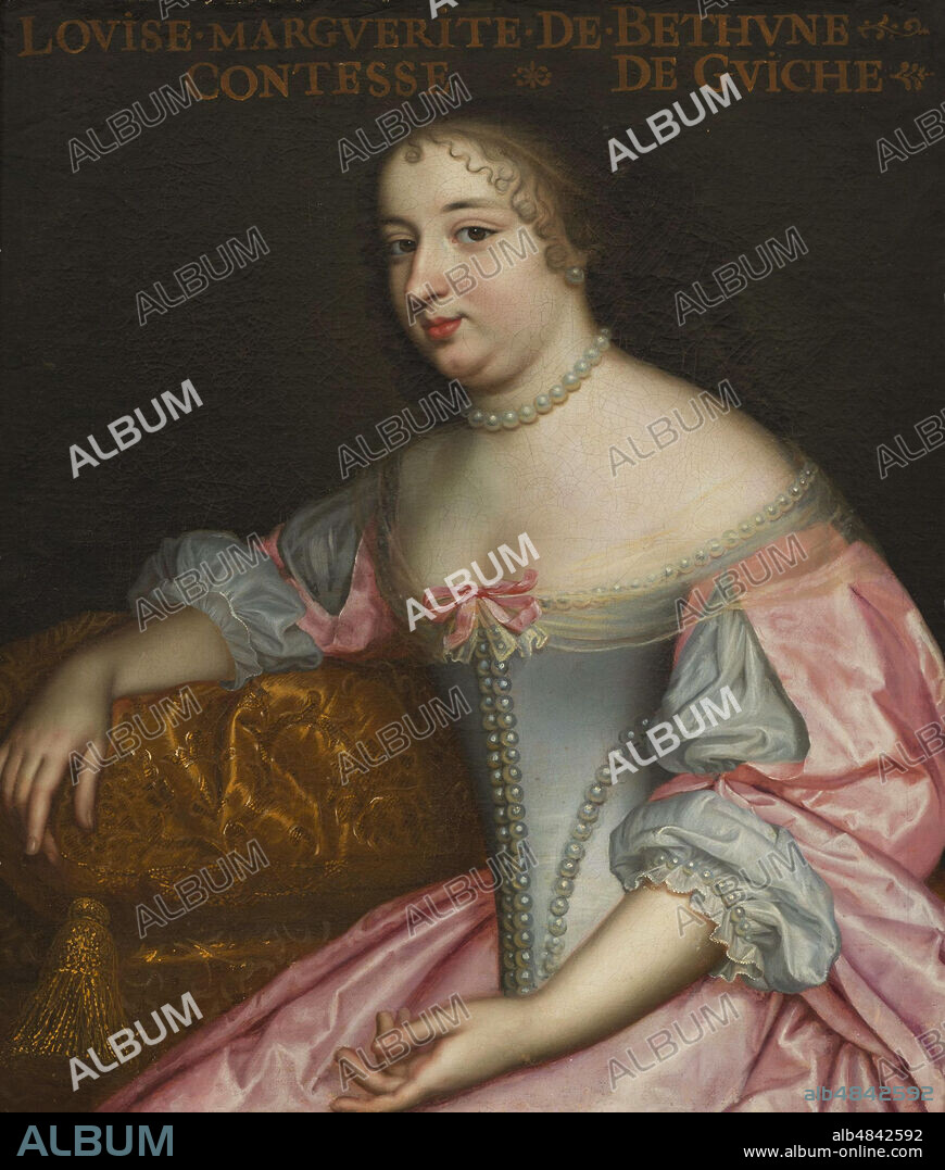 ANONYMOUS. Marguerite Louise Suzanne de Béthune (1643-1726), Comtesse de Guiche, Duchesse de Lude.