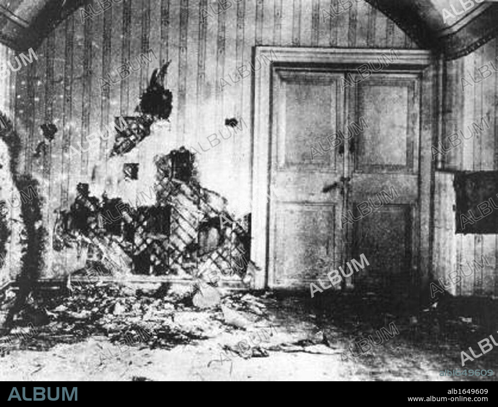 Ipatiev House in Ekaterinburg, where the former Emperor Nicholas II of Russia, his family and members of his household were executed following the Bolshevik Revolution in 1918.