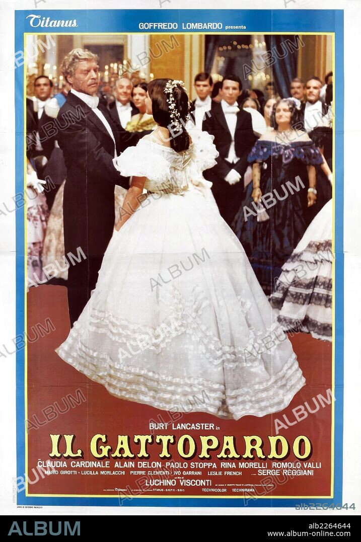 Poster of THE LEOPARD, 1963 (IL GATTOPARDO), directed by LUCHINO VISCONTI. Copyright TITANUS.