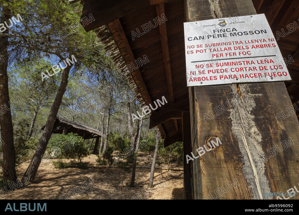 area recreativa Can Pere Mosson, Sant llorenç, Ibiza, balearic islands, Spain.