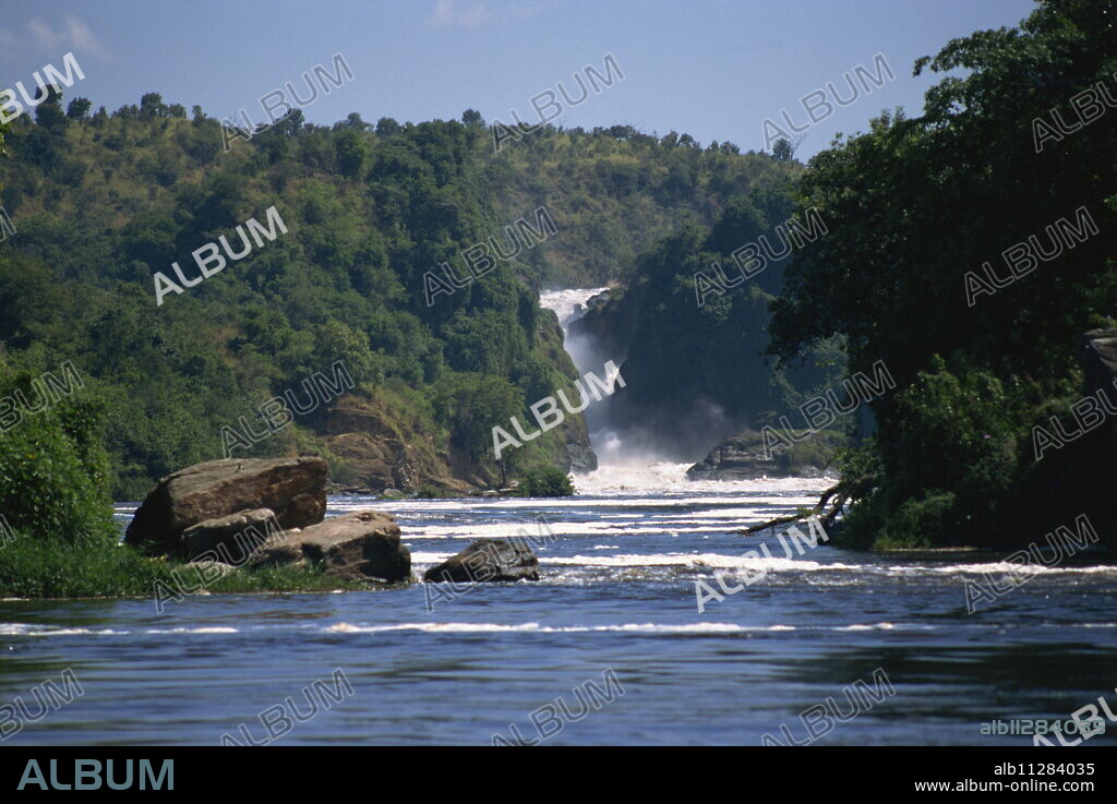 Murchison Falls, Murchison Falls National Park, Uganda, East Africa, Africa.