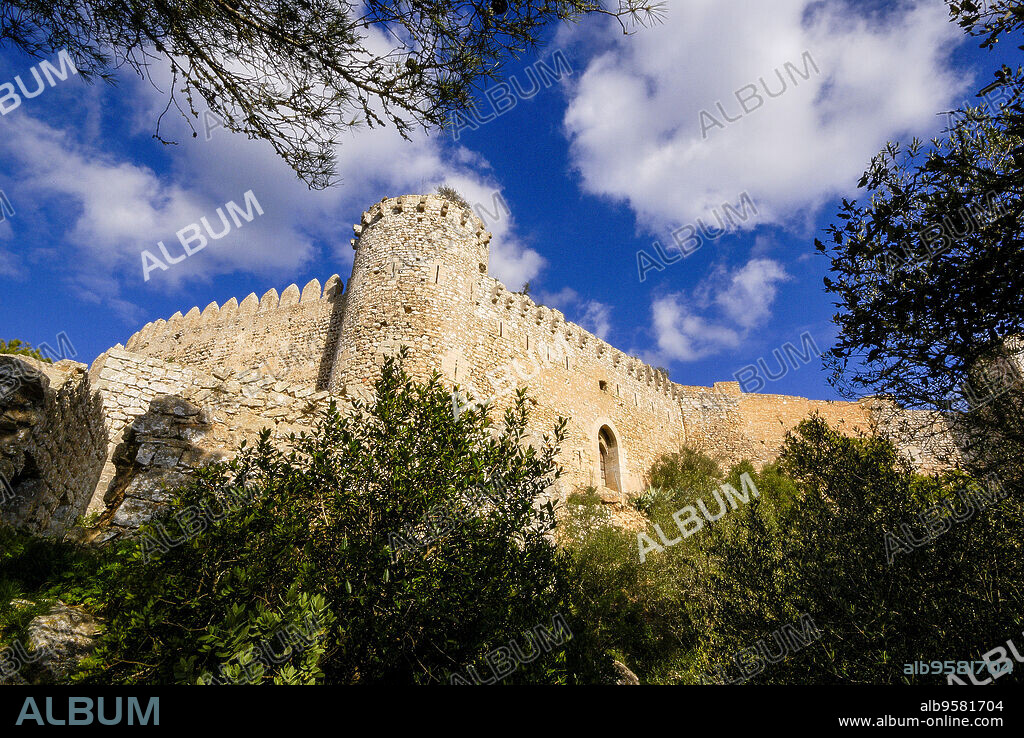 Castillo de Santueri. Felanitx. Comarca de Migjorn. Mallorca. Baleares.