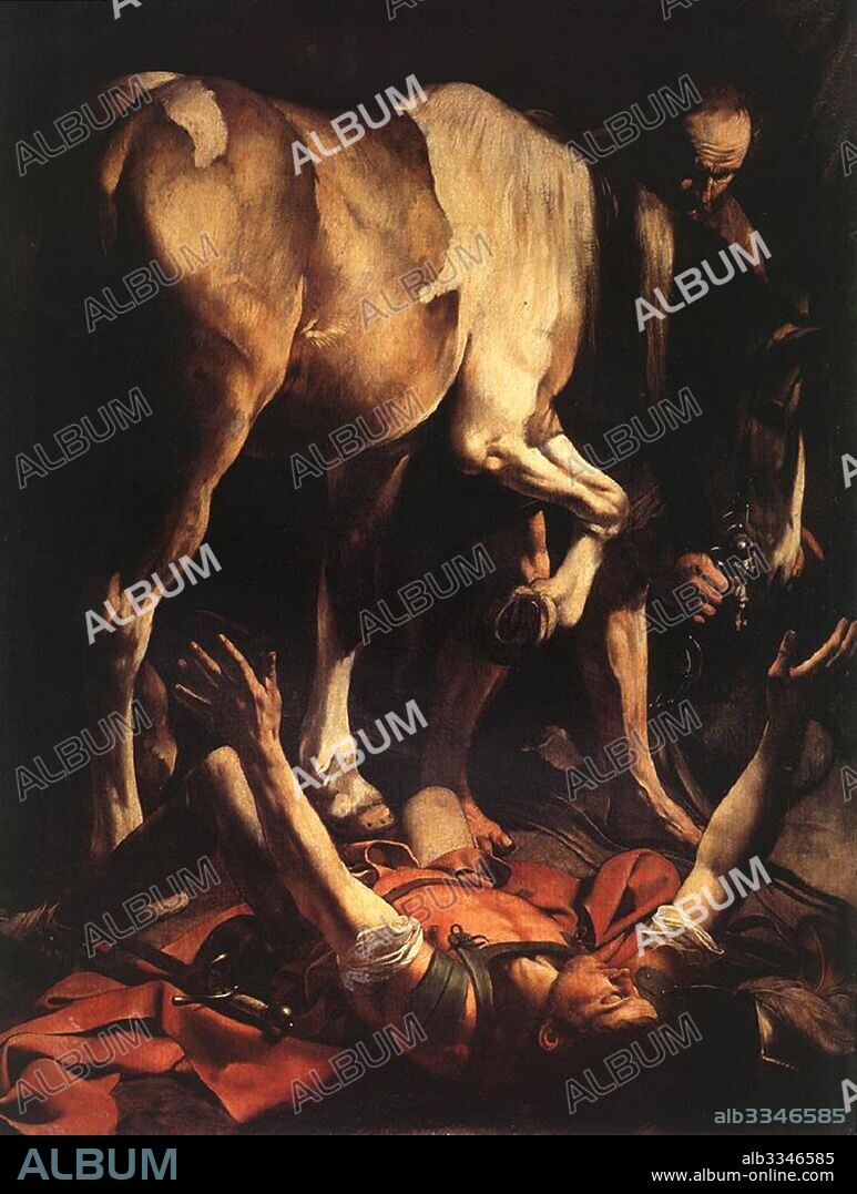 CARAVAGGIO. The Conversion on the Way to Damascus.