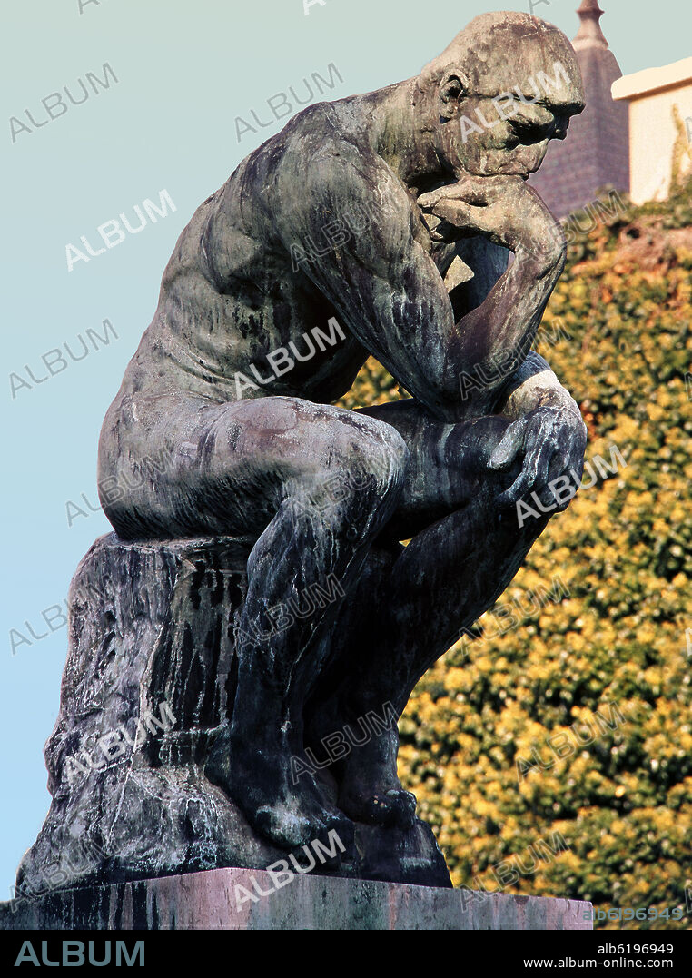 AUGUSTE RODIN (1840-1917). EL PENSADOR - 1880.