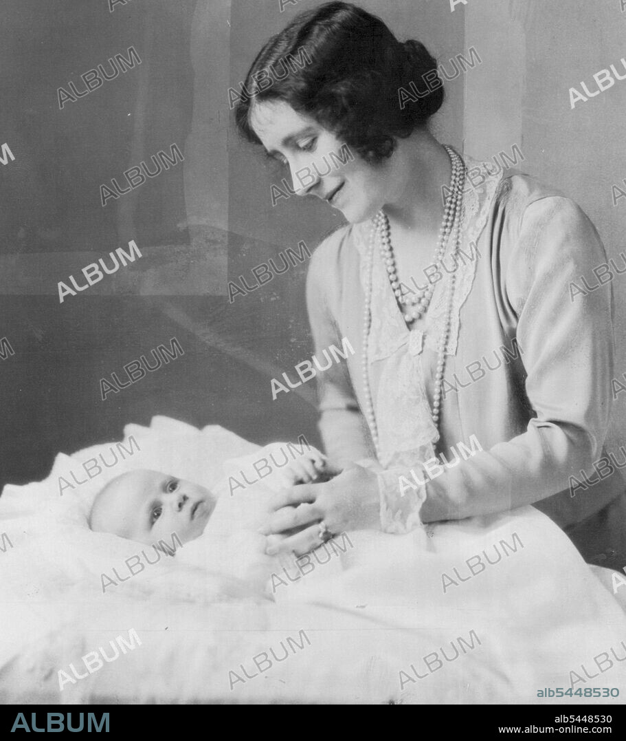 The Queen -- T.R.H. The Duchess of York and Princess Margaret Rose. January 28, 1937. (Photo by Harris's Picture Agency).