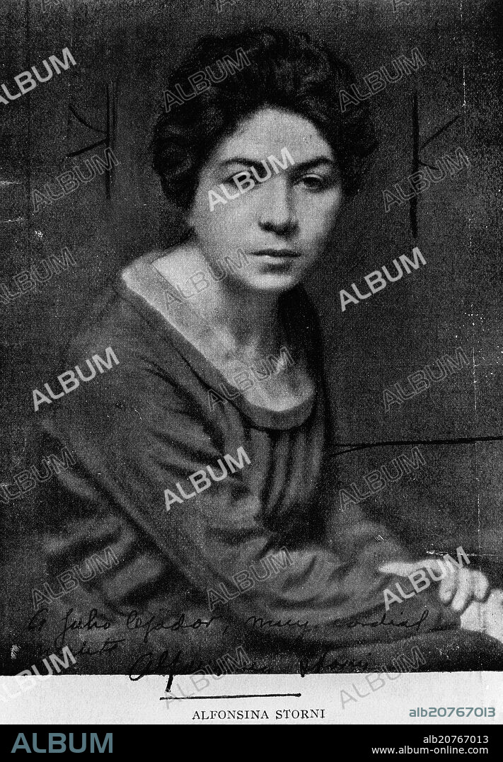 ALFONSINA STORNI (1892/1938) - POETISA Y ESCRITORA ARGENTINA DEL MODERNISMO.