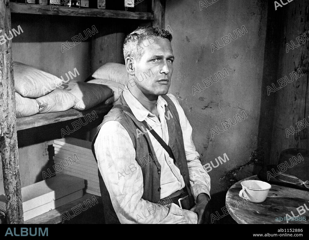 PAUL NEWMAN en HOMBRE, 1967, dirigida por MARTIN RITT. Copyright 20TH CENTURY FOX.